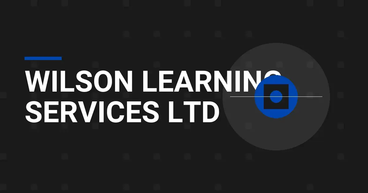Wilson Learning Services Ltd