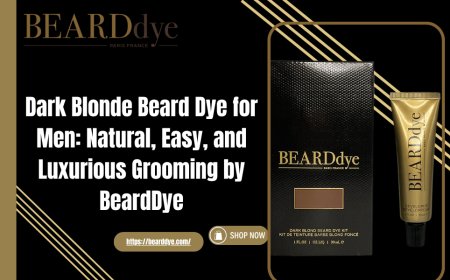 Dark Blonde Beard Dye for Men: Natural, Easy, and Luxurious Grooming by BeardDye
