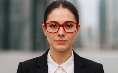 Blue Tortoise Eyeglasses & Red Frame Glasses for Men & Women – EyeWeb