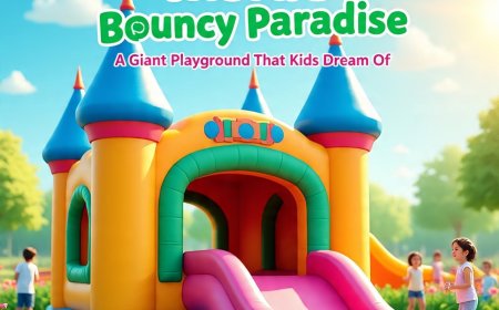 Inside Bouncy Paradise: A Giant Playground That Kids Dream Of