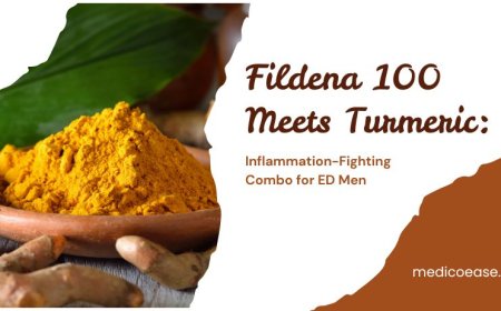 Fildena 100 Meets Turmeric: Inflammation-Fighting Combo for ED Men
