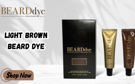 Light Brown Beard Dye: Effortless, Natural Grooming by Beard Dye