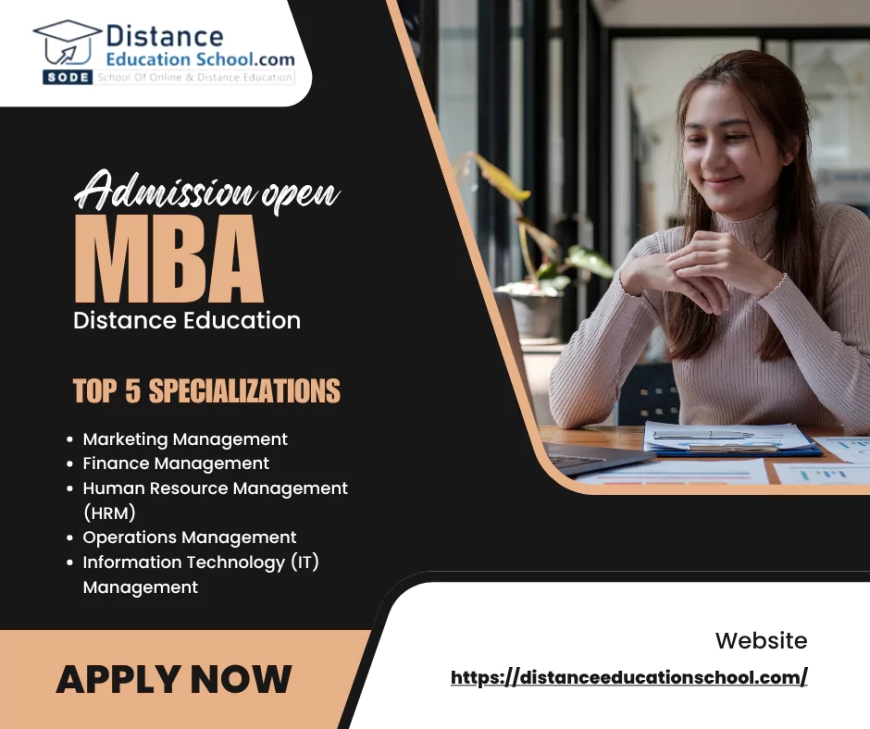 Distance MBA Degree Admission – UGC Approved Courses and Colleges