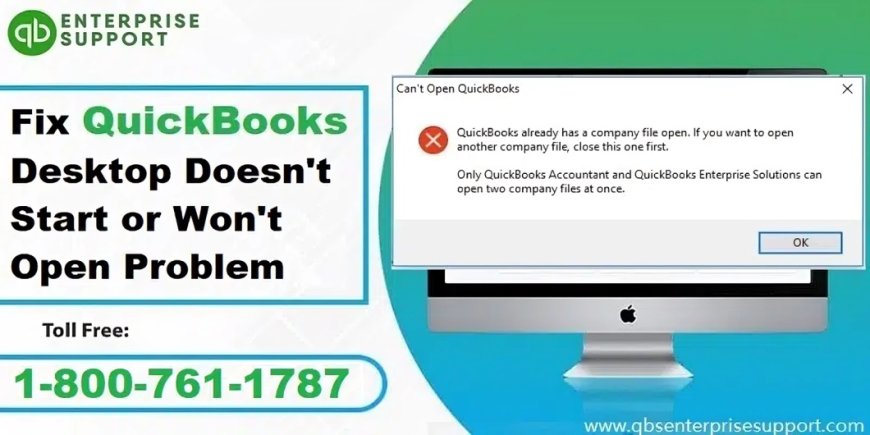 Resolve QuickBooks Desktop Launch Issues Easily