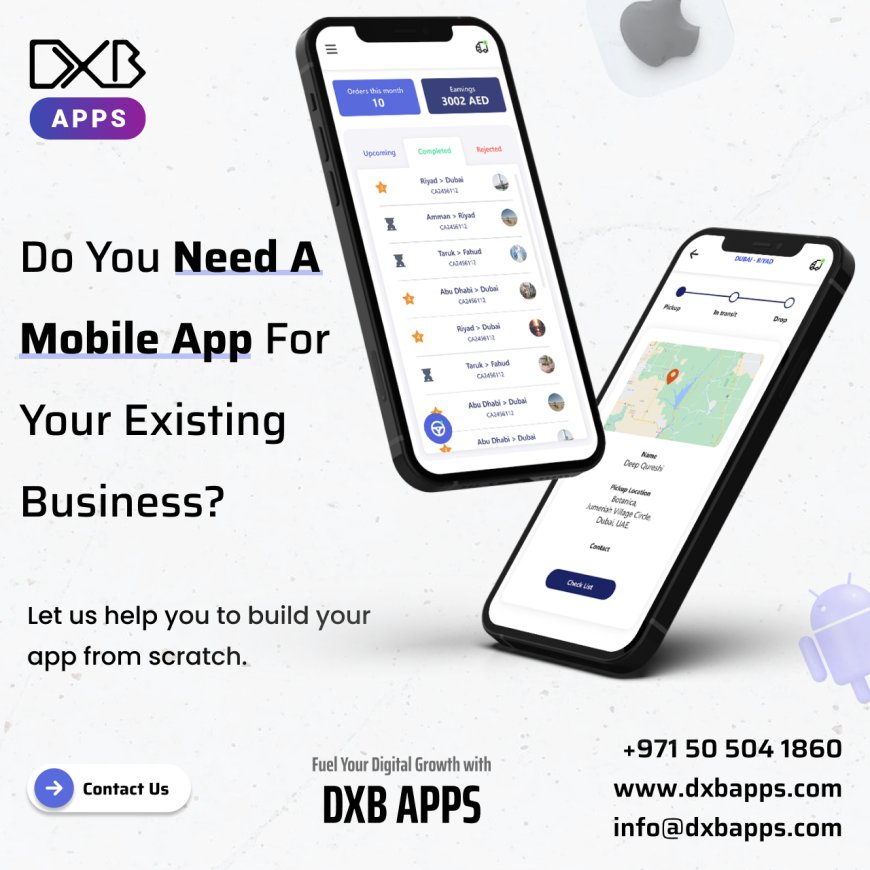 DXB APPS is your trusted mobile app development company