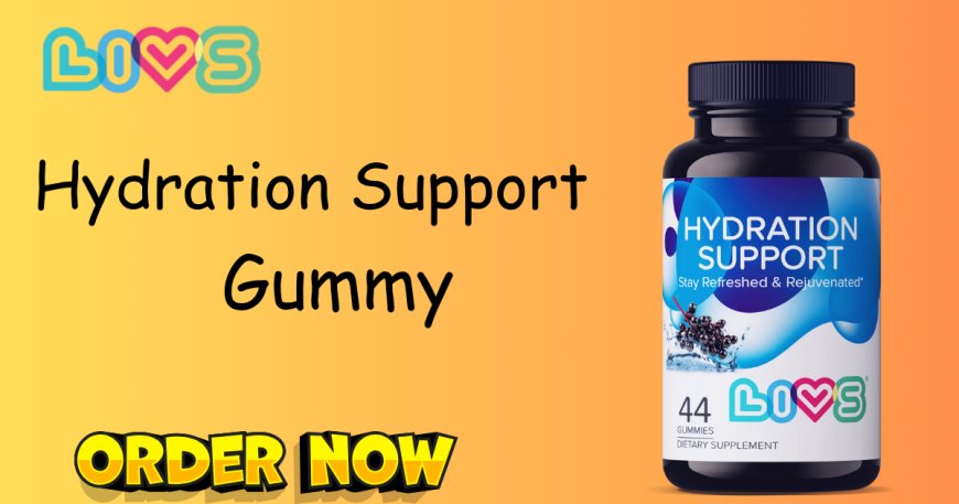Hydrating Gummy by LIVS Gummies: Reimagine Everyday Hydration with Ease