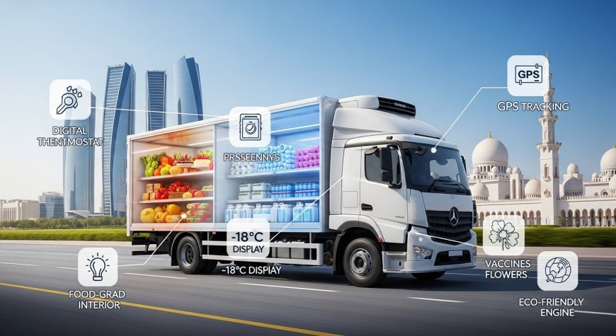 Refrigerated Truck Rental in Abu Dhabi – Safe, Reliable & Temperature-Controlled Transport