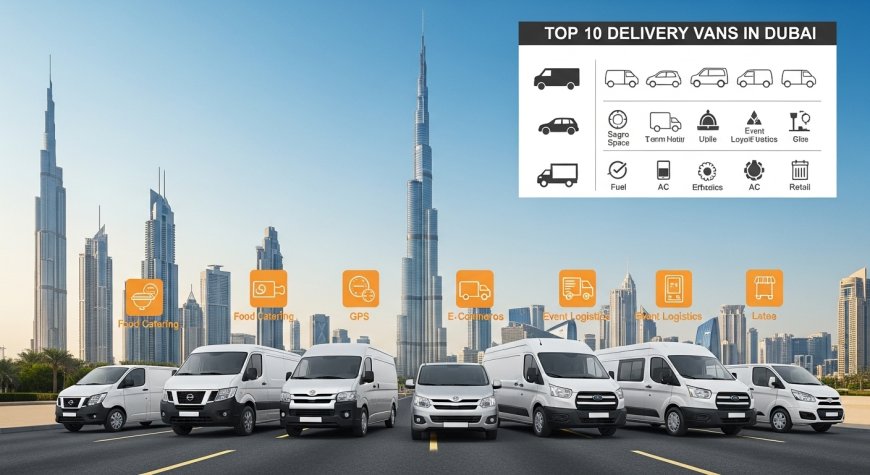 How to Find the Best Delivery Van for Rent in Dubai (2025 Guide)